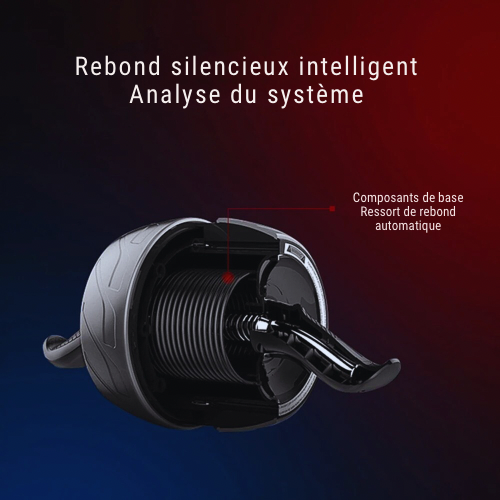 Roue abdominale à rebond